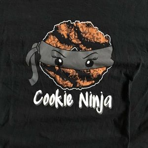 Womens XL T-shirt Cookie Ninja